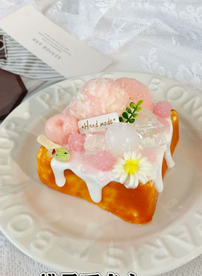 Pippi Litchi Cream Cake Squishy Stress Relief Toy - Soft, slow-rising sensory toy for stress relief for children and adults, cute food-shaped squishy for decoration, anxiety relief, and desk decoration.

Full Product Description - Image 1